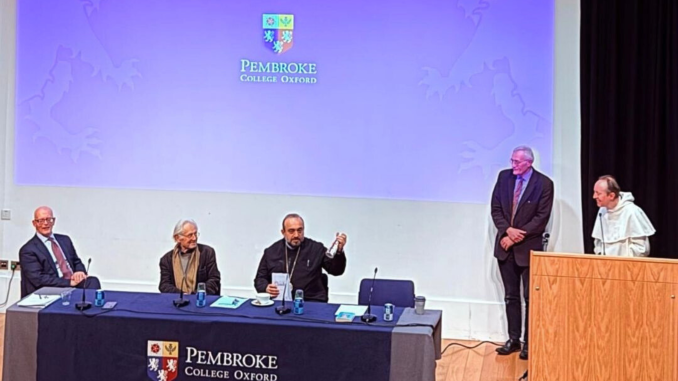 Oxford Panel Examines Armenian Church and Ecumenical Dialogue