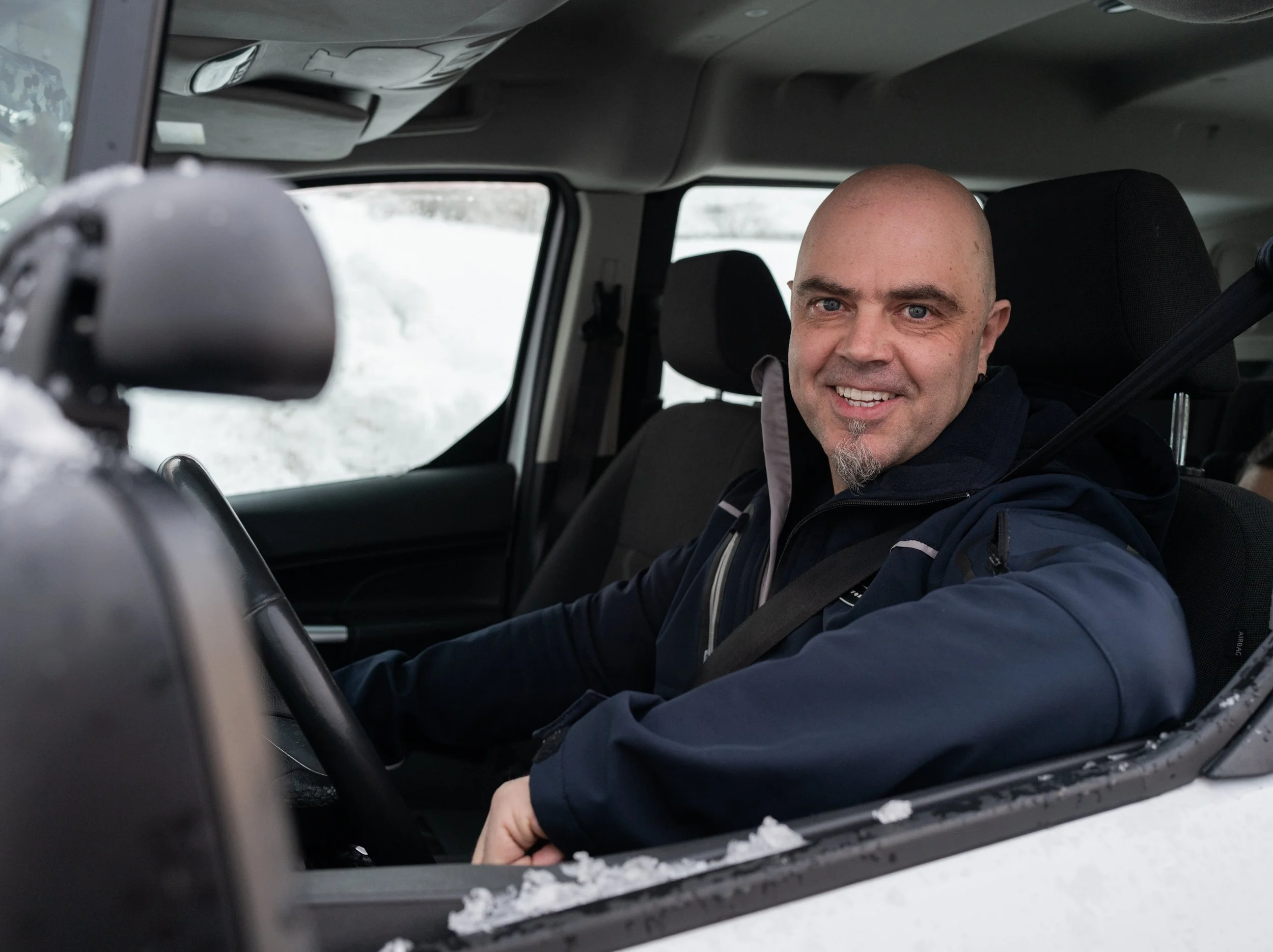 Ivan Pintori, istruttore di guida