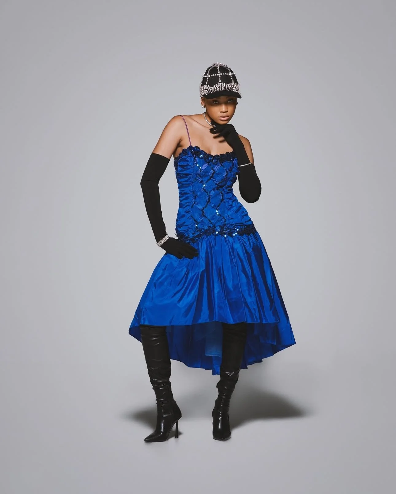 &hellip;sometime you have to add a little edgy to it. 

found this vintage prom dress at the thrift store and had to get it. made some alternations with it, on the hanger it was too much. shot with @raphael_baker @skyyebrielle and @ibadiah_, creating