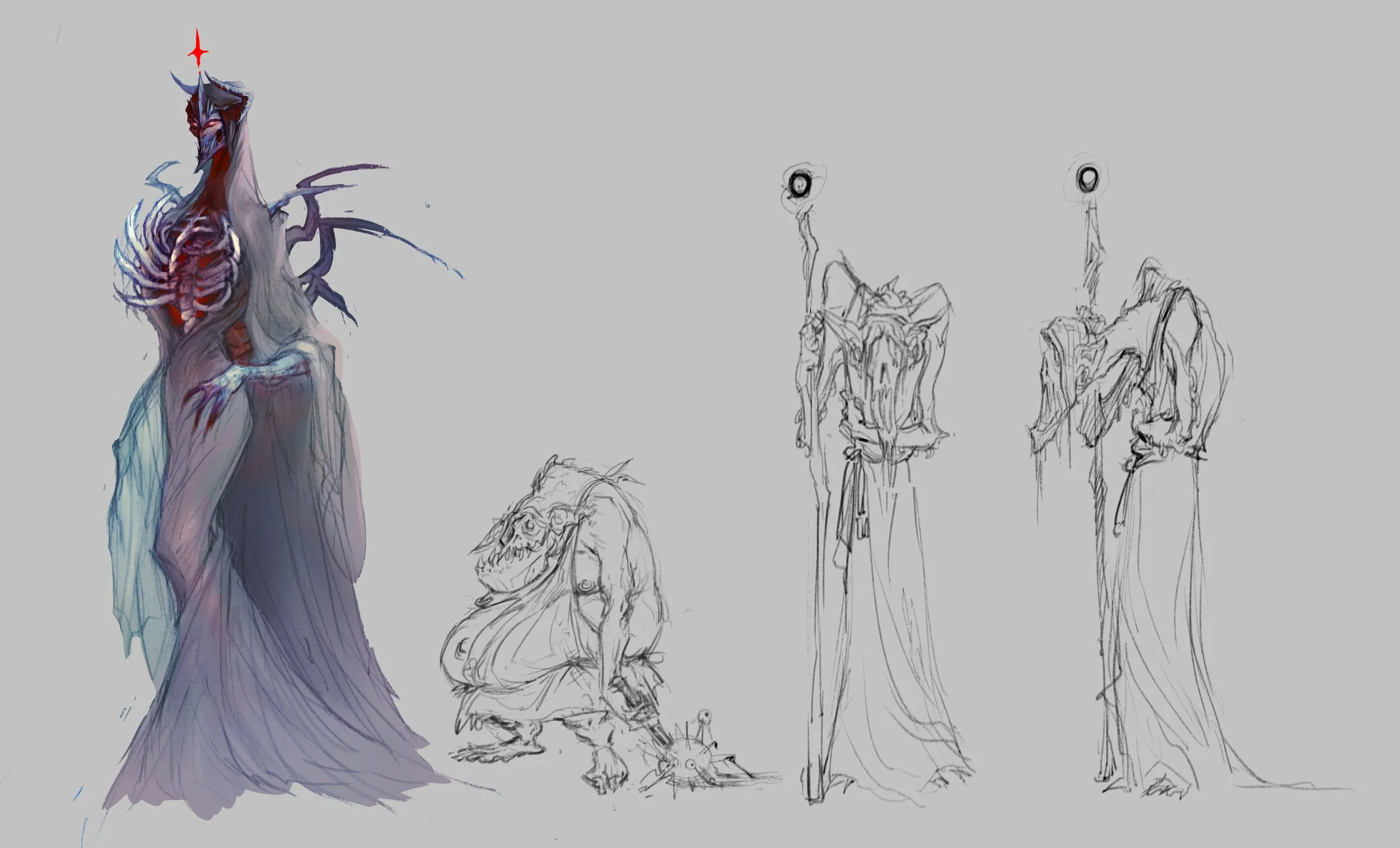 Concept Art - Dark Lord and Minions