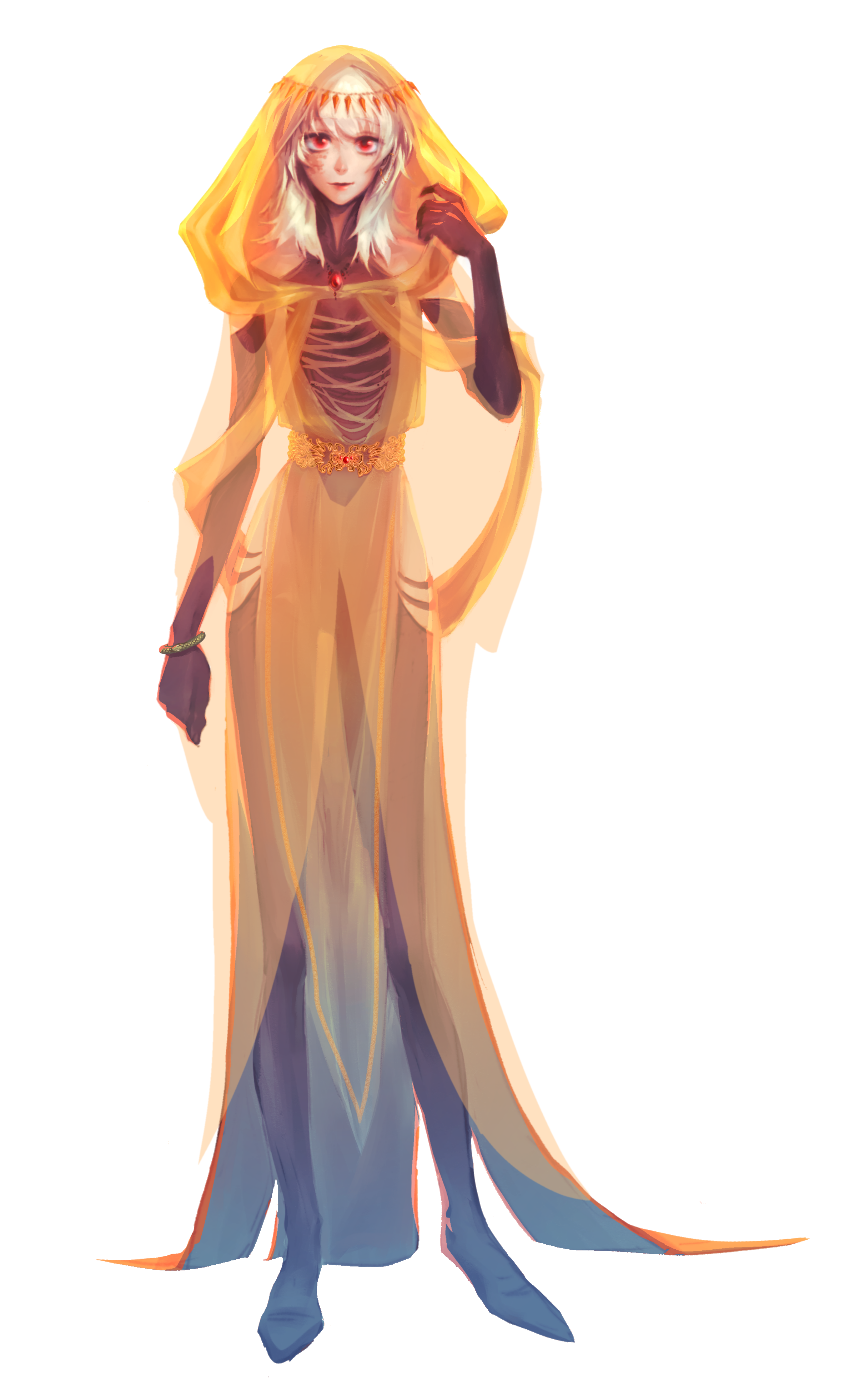 TTRPG Work - Cleric Ball outfit