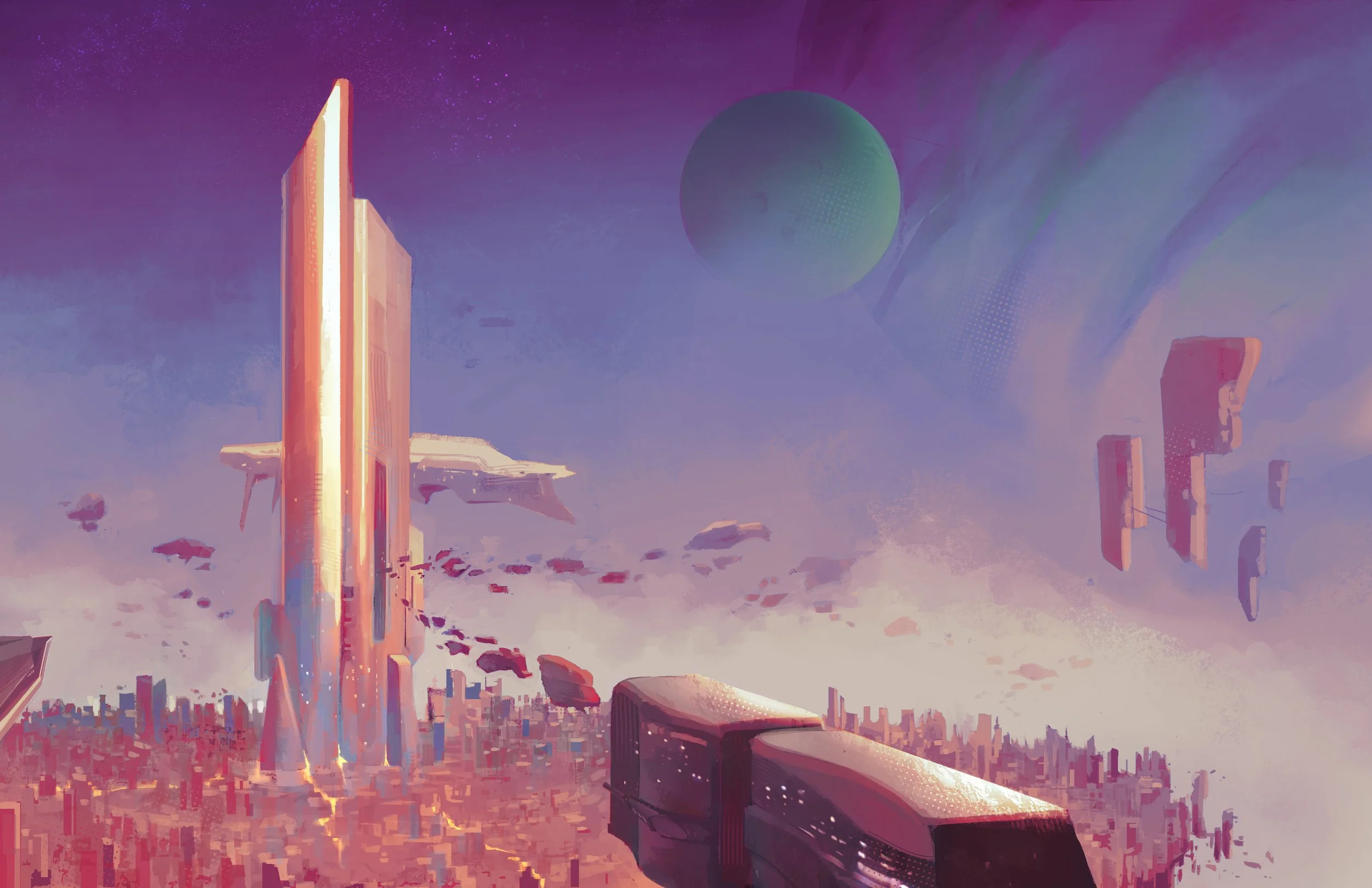 Concept Art - Space Station