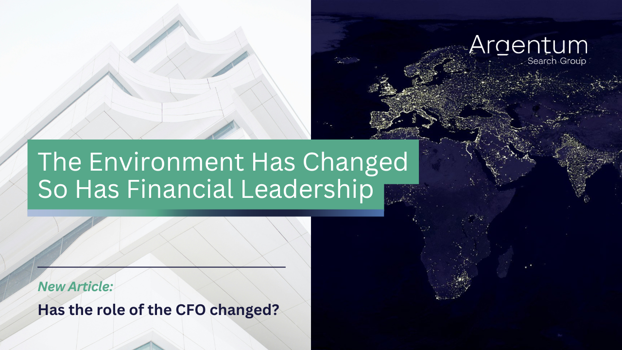 Has the role of the CFO changed? In today’s environment, the real shift lies beyond the function.