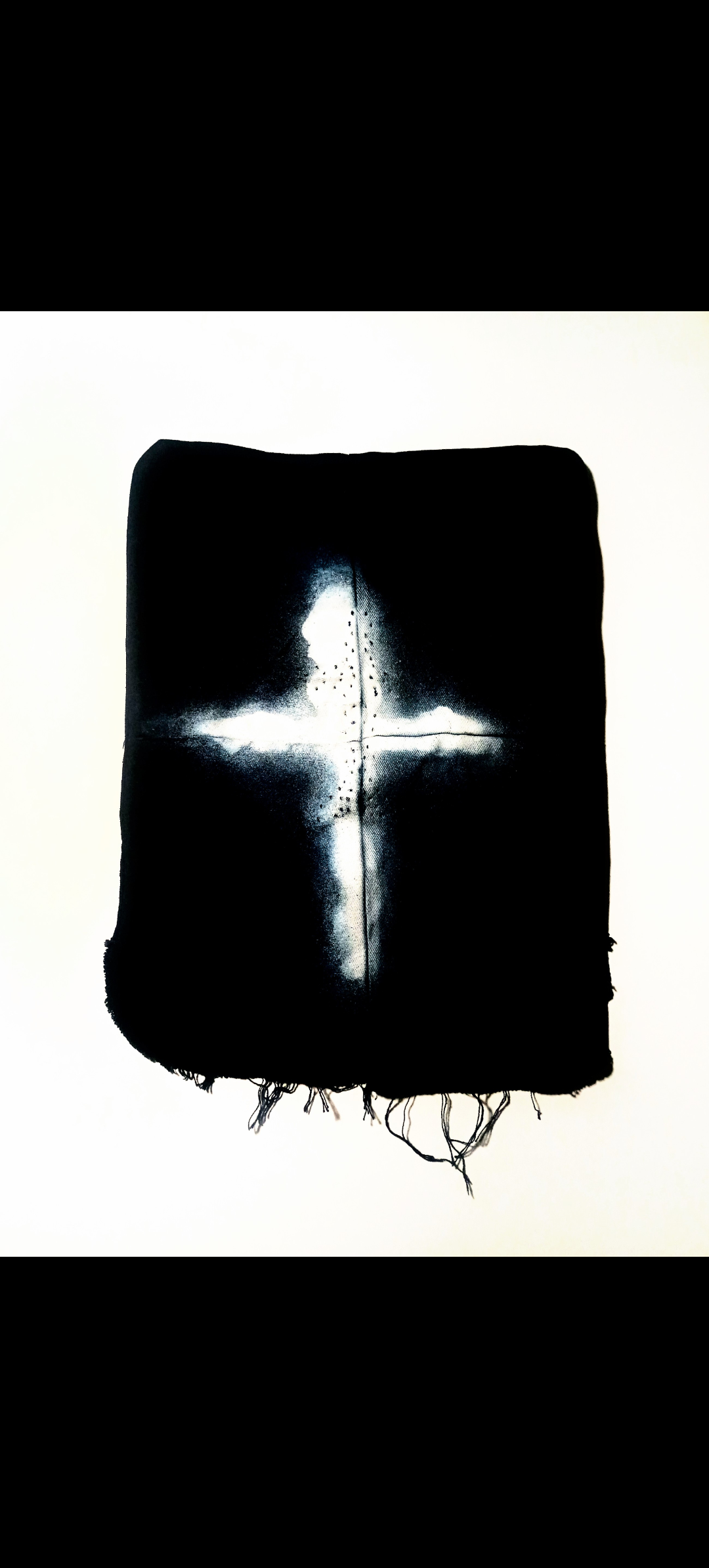 DENIM CROSS MASK