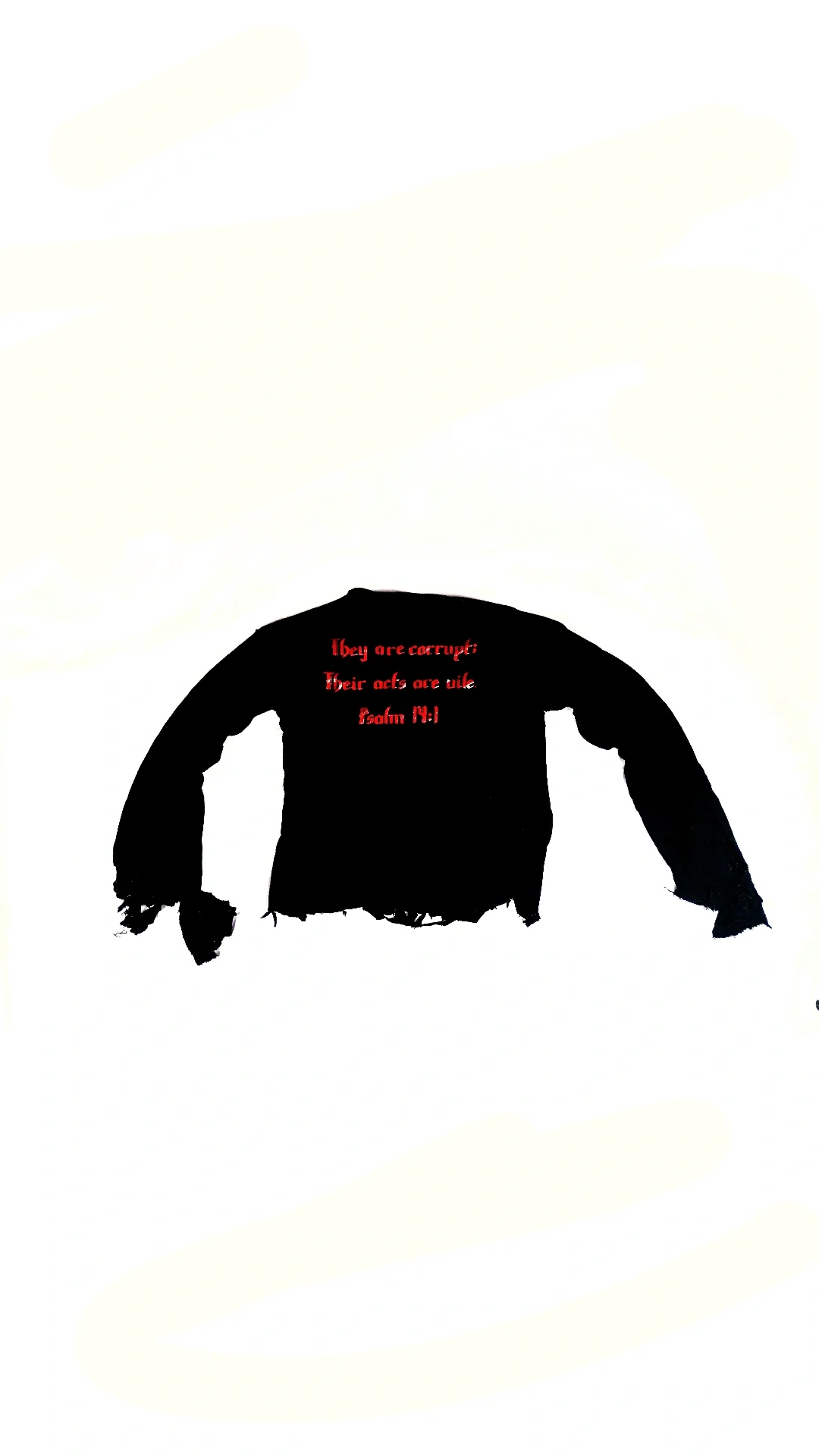 DISTRESSED DEVIL LONGSLEEVE
