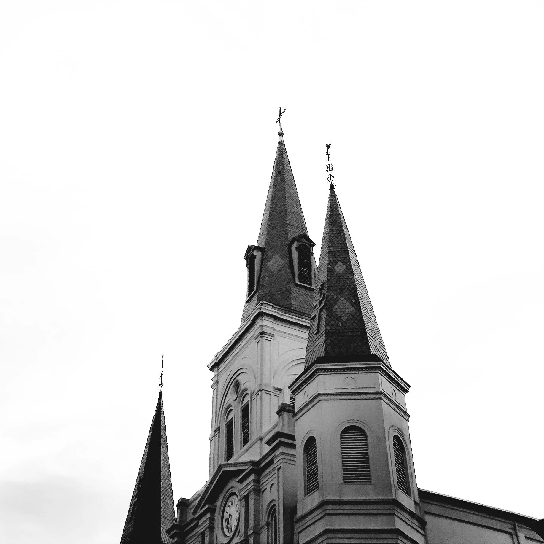 St. Louis Cathedral Spires, Jackson Square
