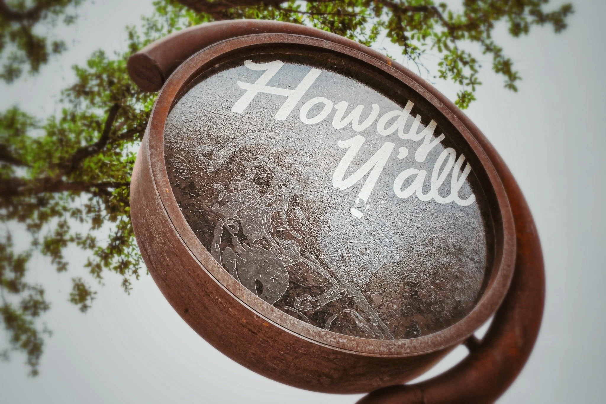 Howdy Y'all Sign,  Fort Worth
