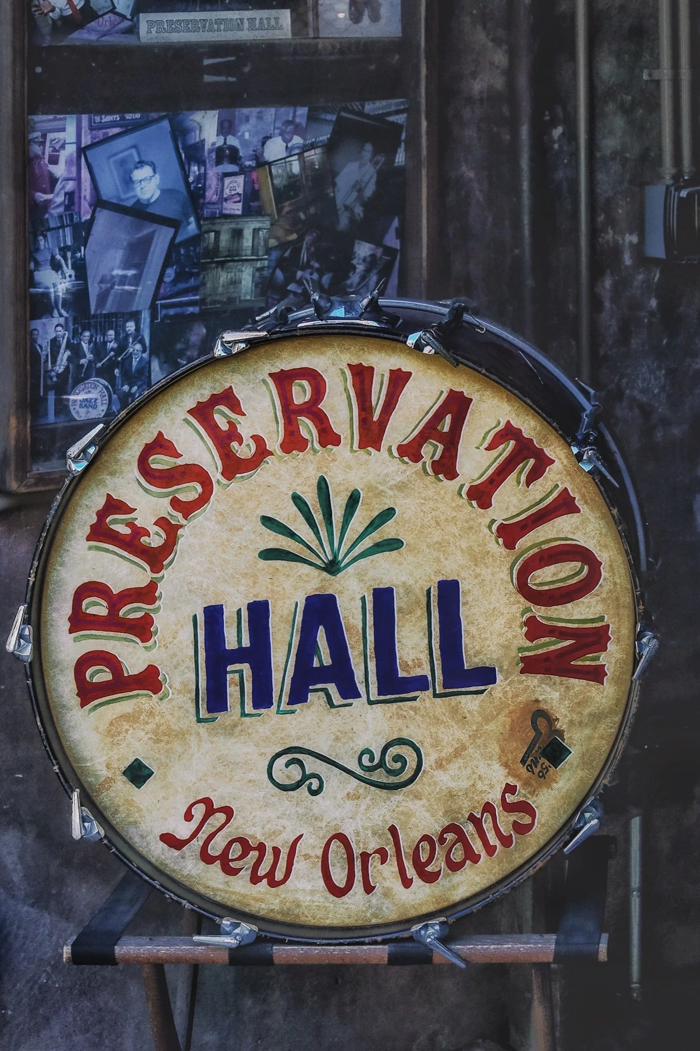 Preservation Hall Drum, French Quarter
