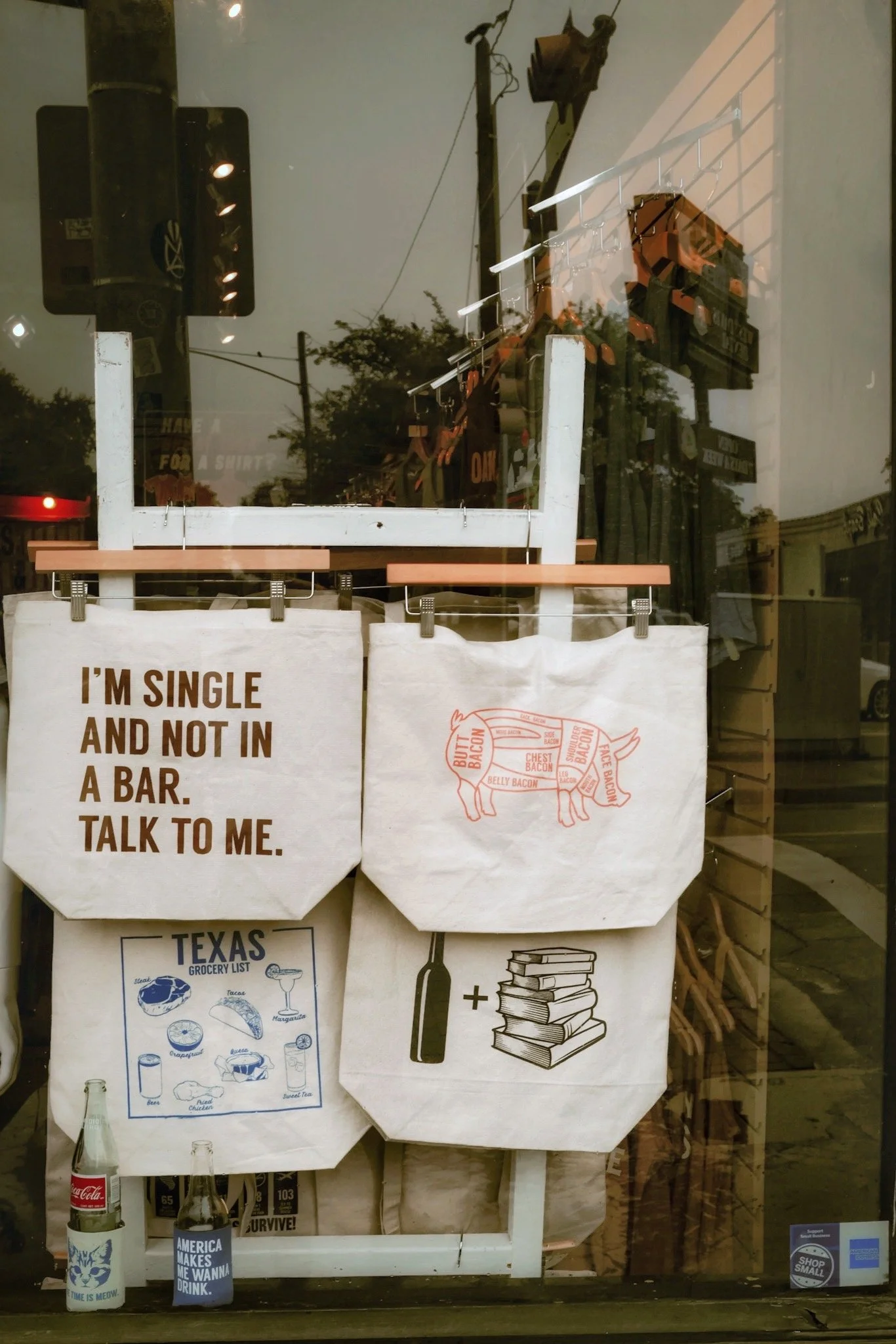 Bookstore Window, Dallas