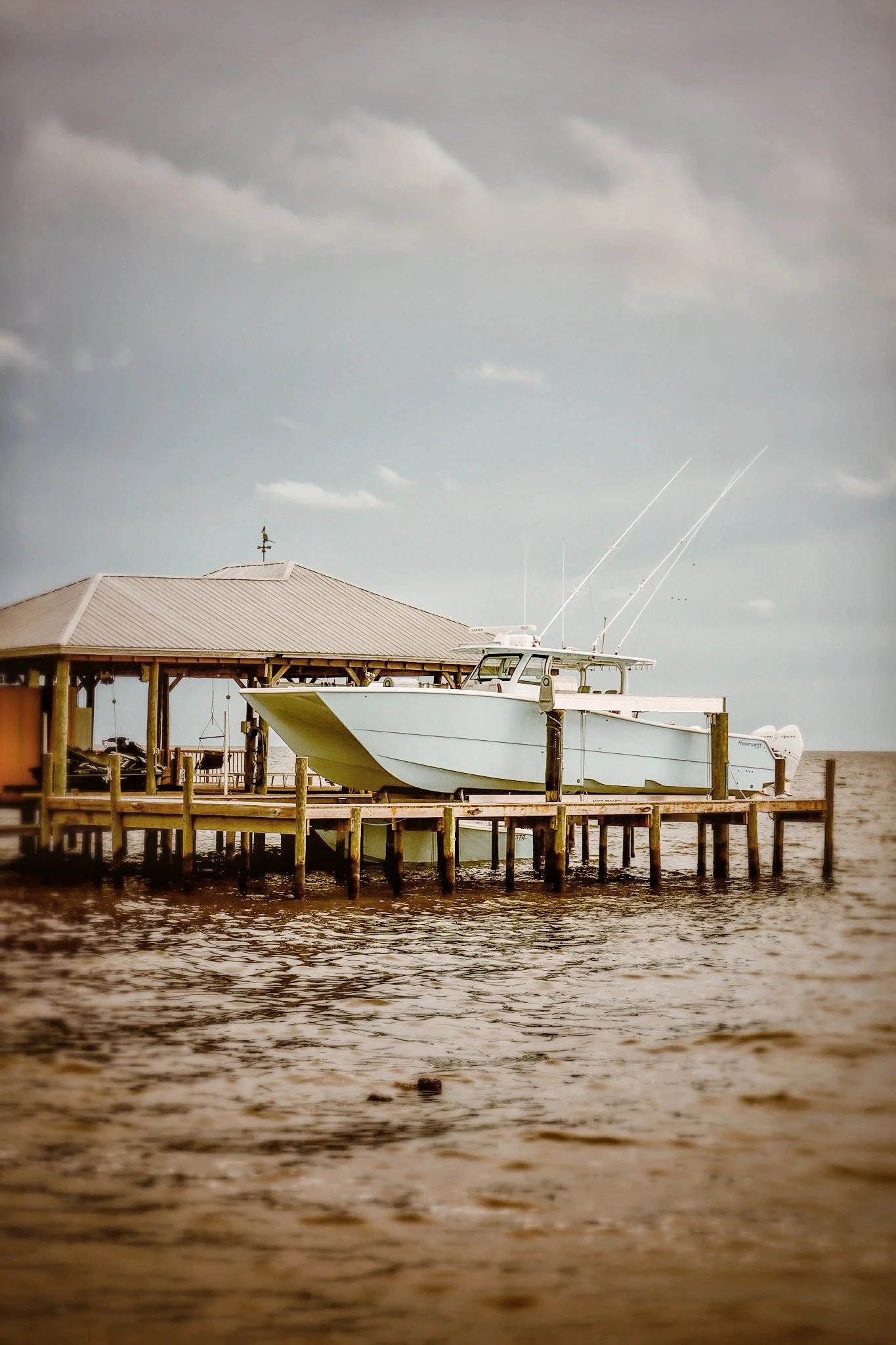 Boat at the Point, Point Clear