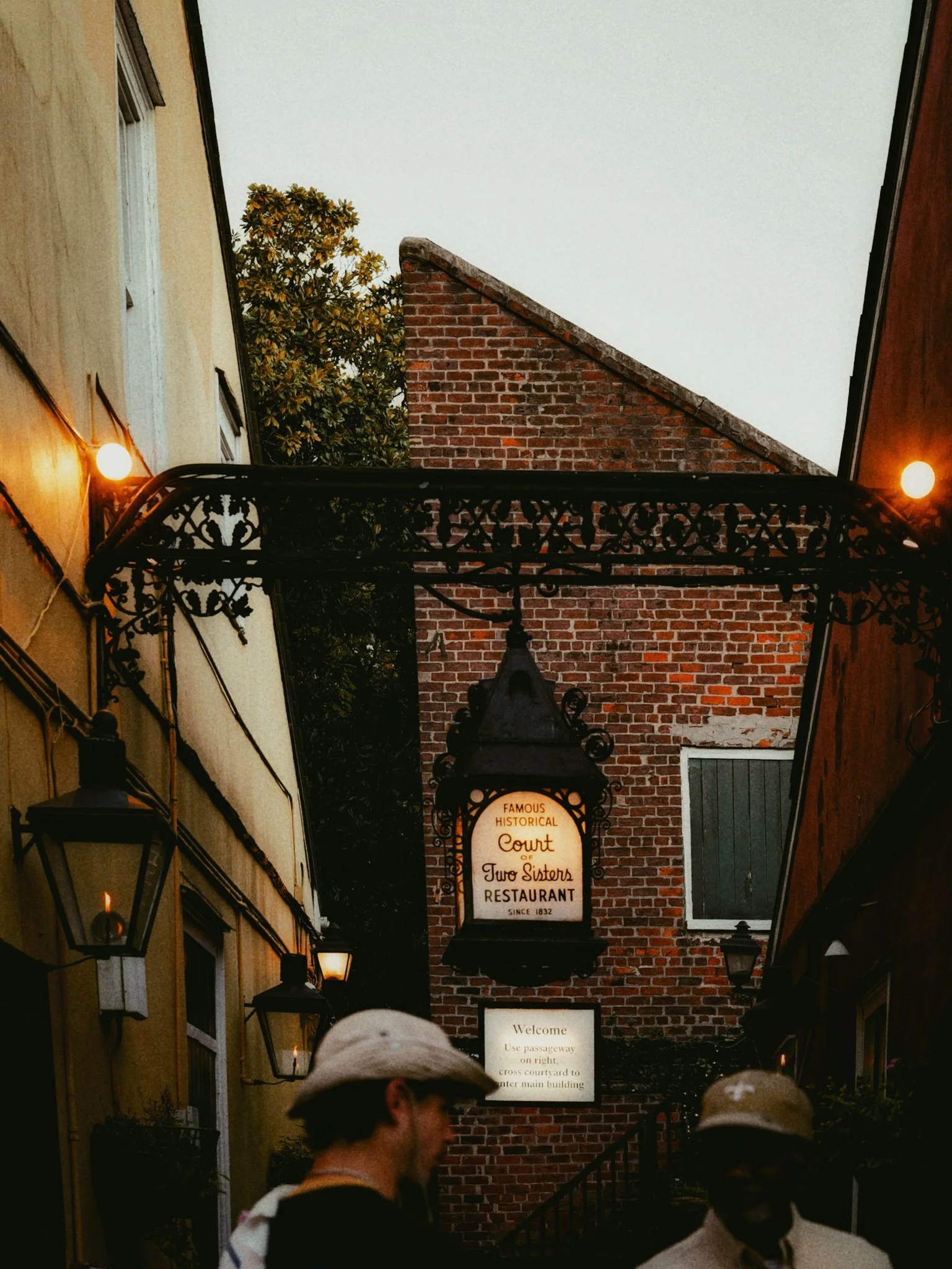 Court of Two Sisters Alleyway, French Quarter