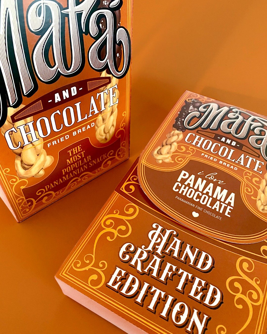 Dise&ntilde;o de empaque, ilustraci&oacute;n y tipograf&iacute;a para MAFA. @ilovepanamachocolate