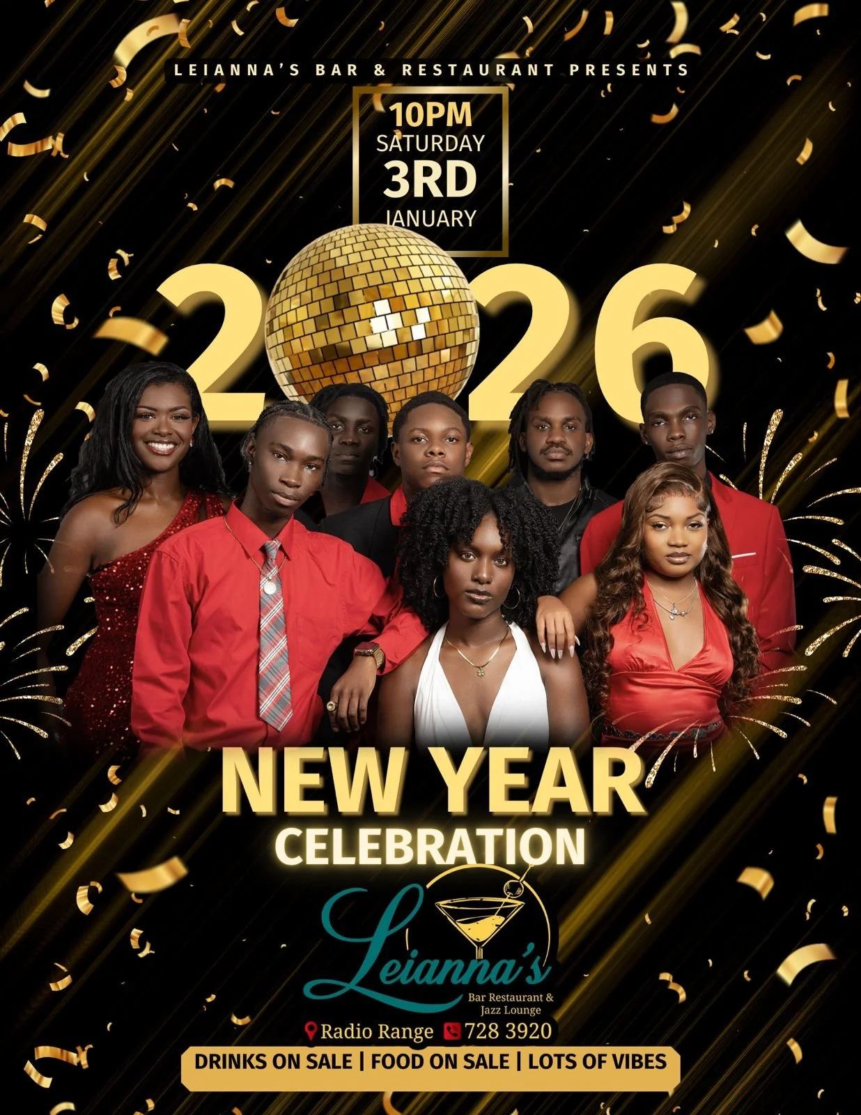 De Alphas performing Live at Leianna's Bar and Jazz Lounge