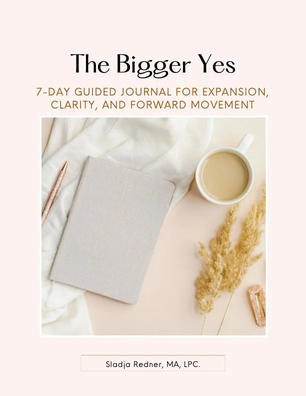 The Bigger Yes: 7-DAY guided journal for expansion, clarity, and forward movement