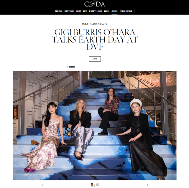 Earth Day Panel at DVF 2025