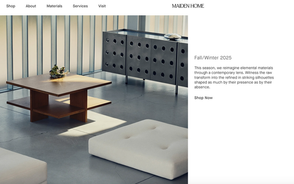 Maiden Home Fall Campaign