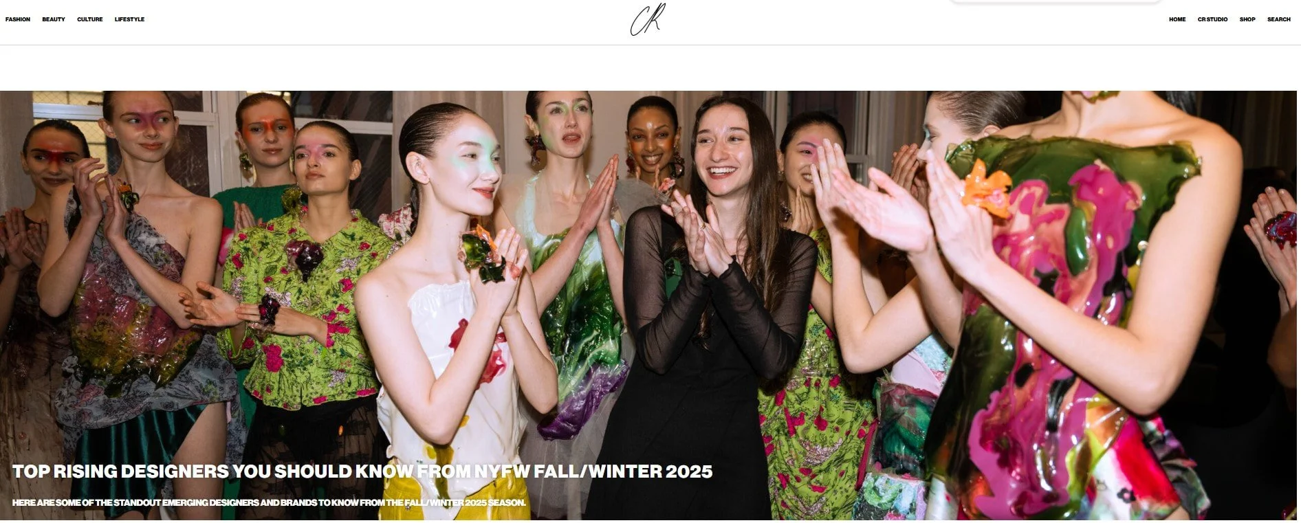 CR Fashion Book Feature