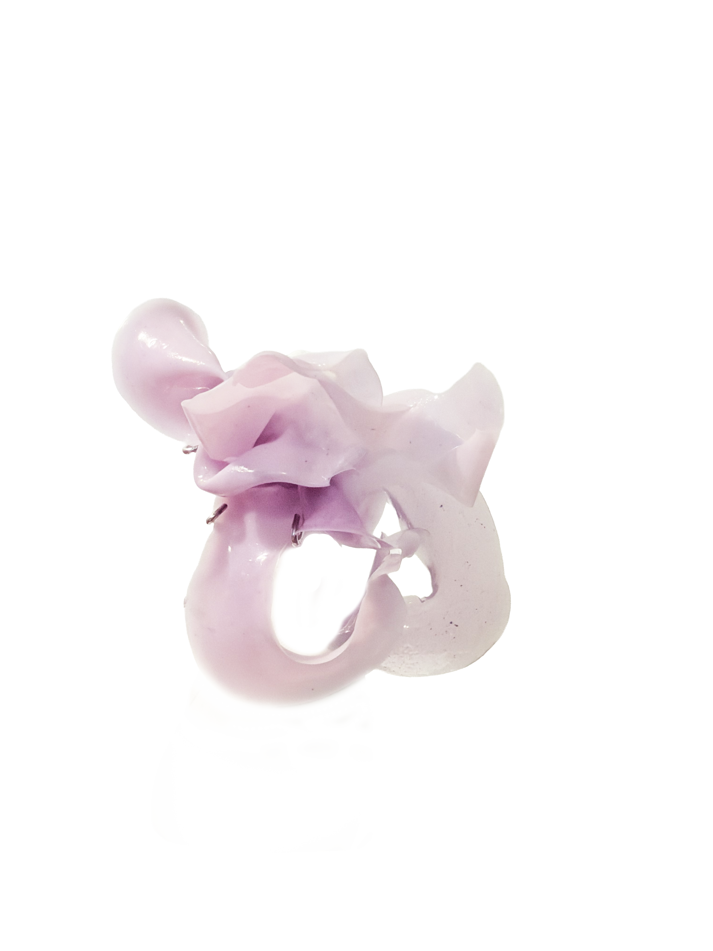 Lavender Floral Ring