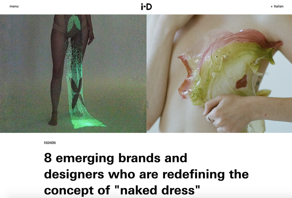 I-D Magazine Feature