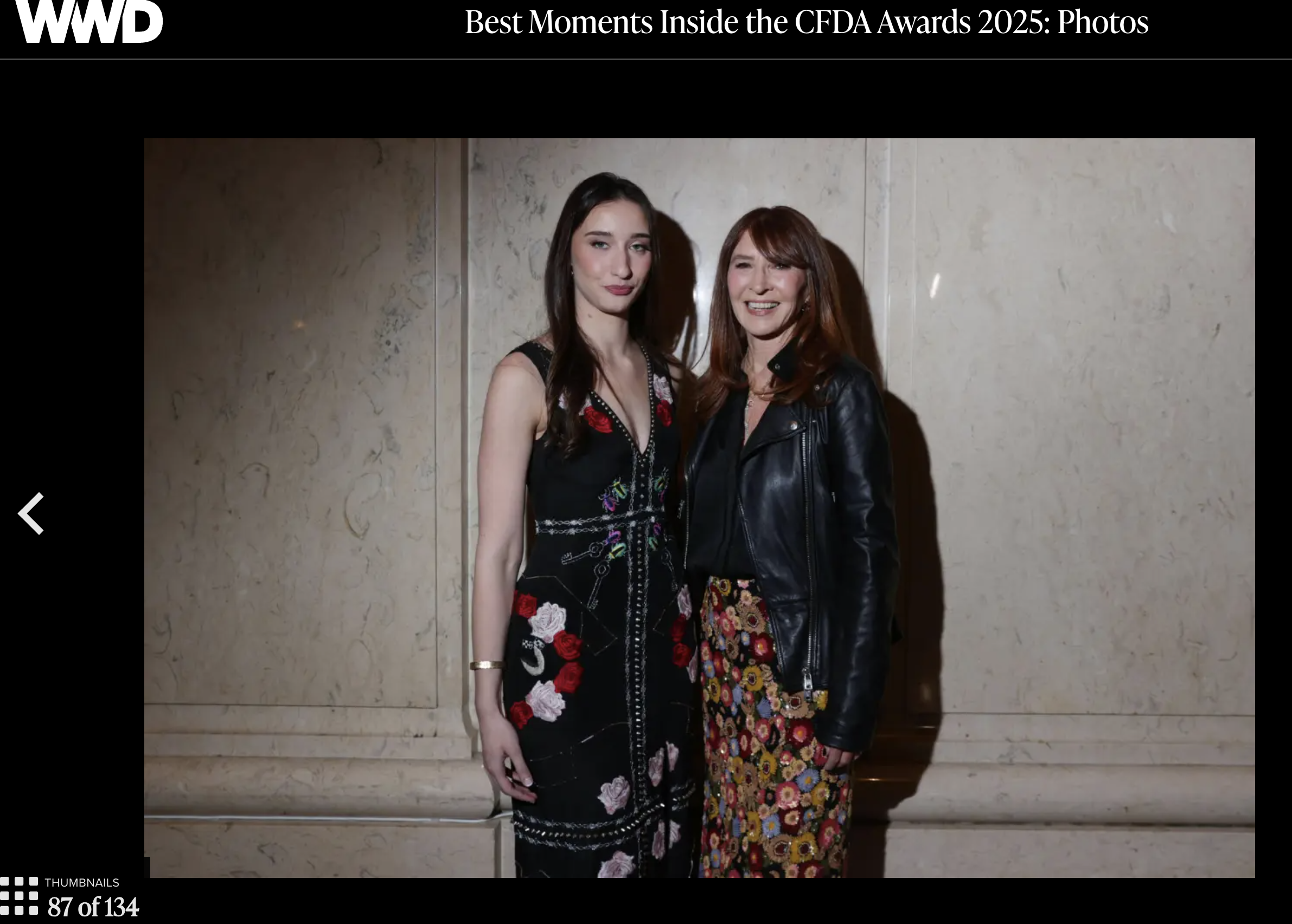 WWD CFDA  Awards