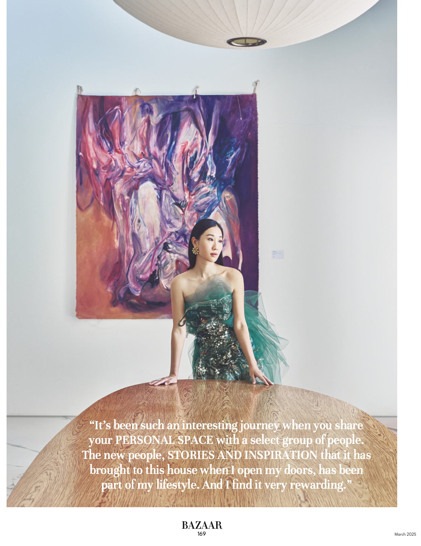 Jamie Wu, Harpers Bazaar Singapore