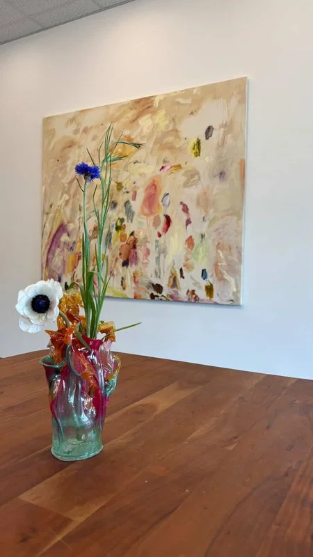 Green Water Vessel , Reynolds Gallery  Richmond, Virginia