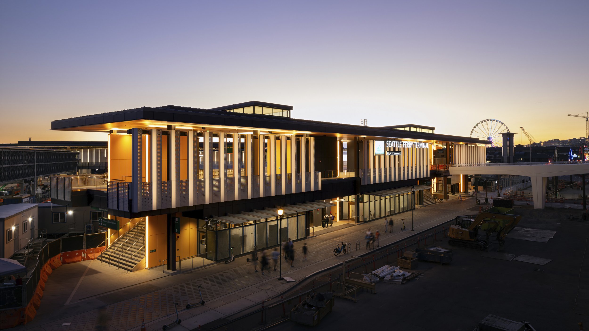 Seattle Ferry Terminal at Colman Dock