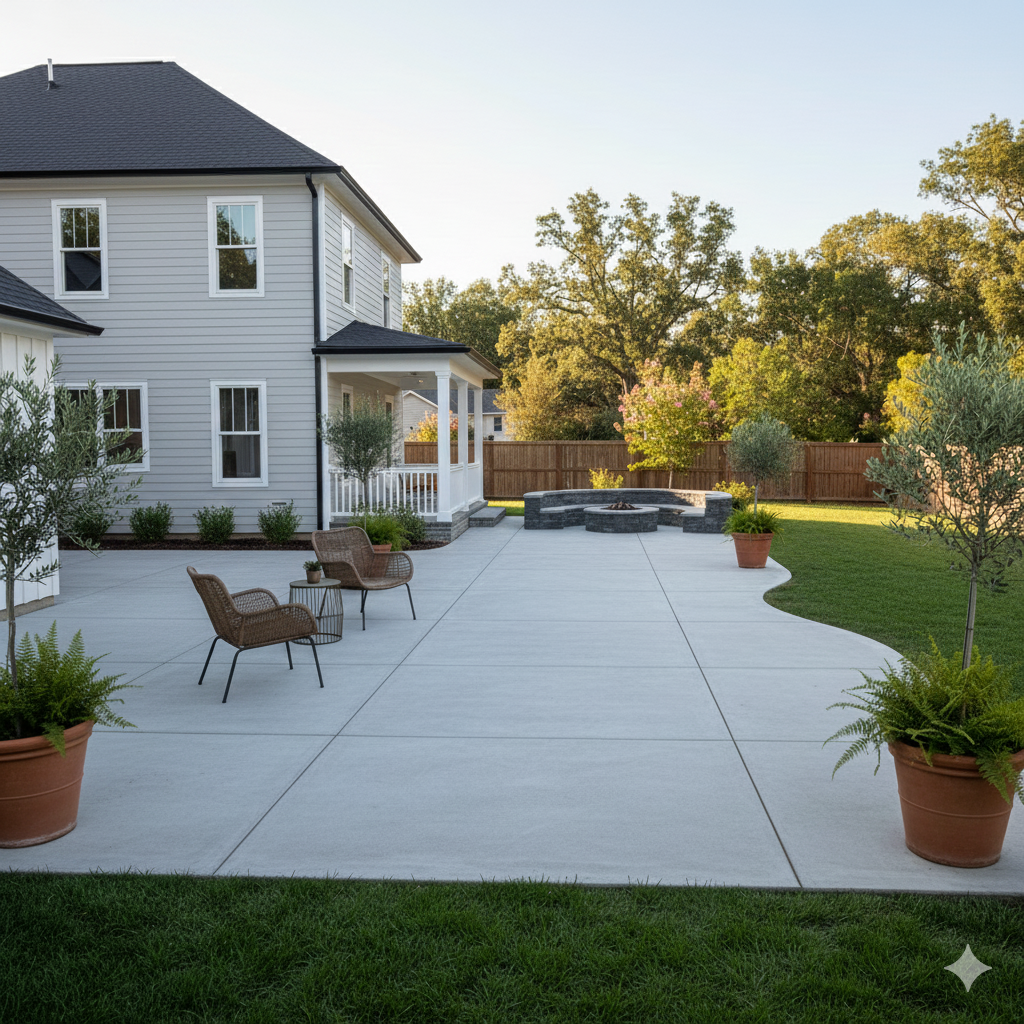 Custom Concrete Patios