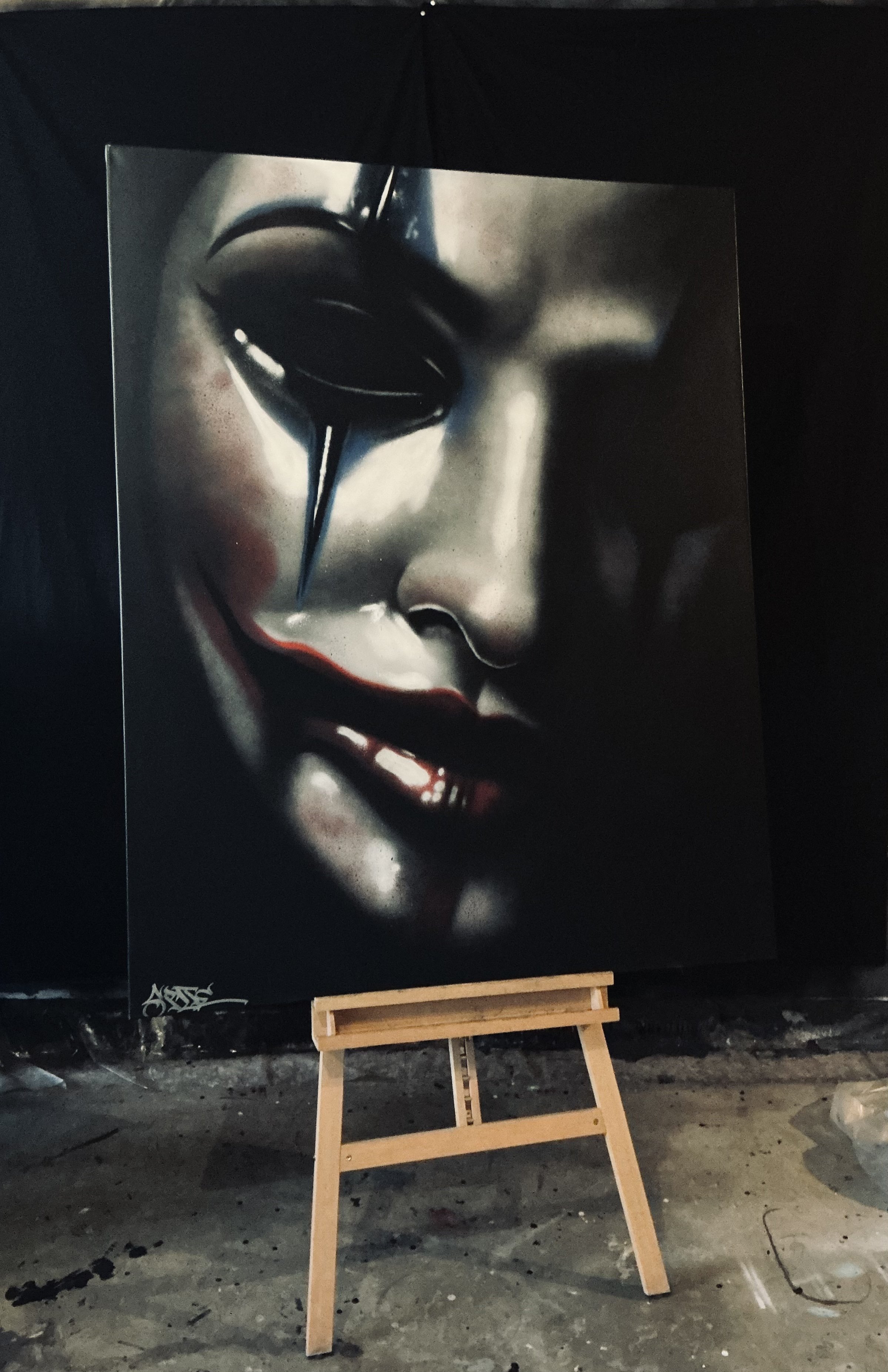 Untitled  |  48"x60” Canvas  |  $1300