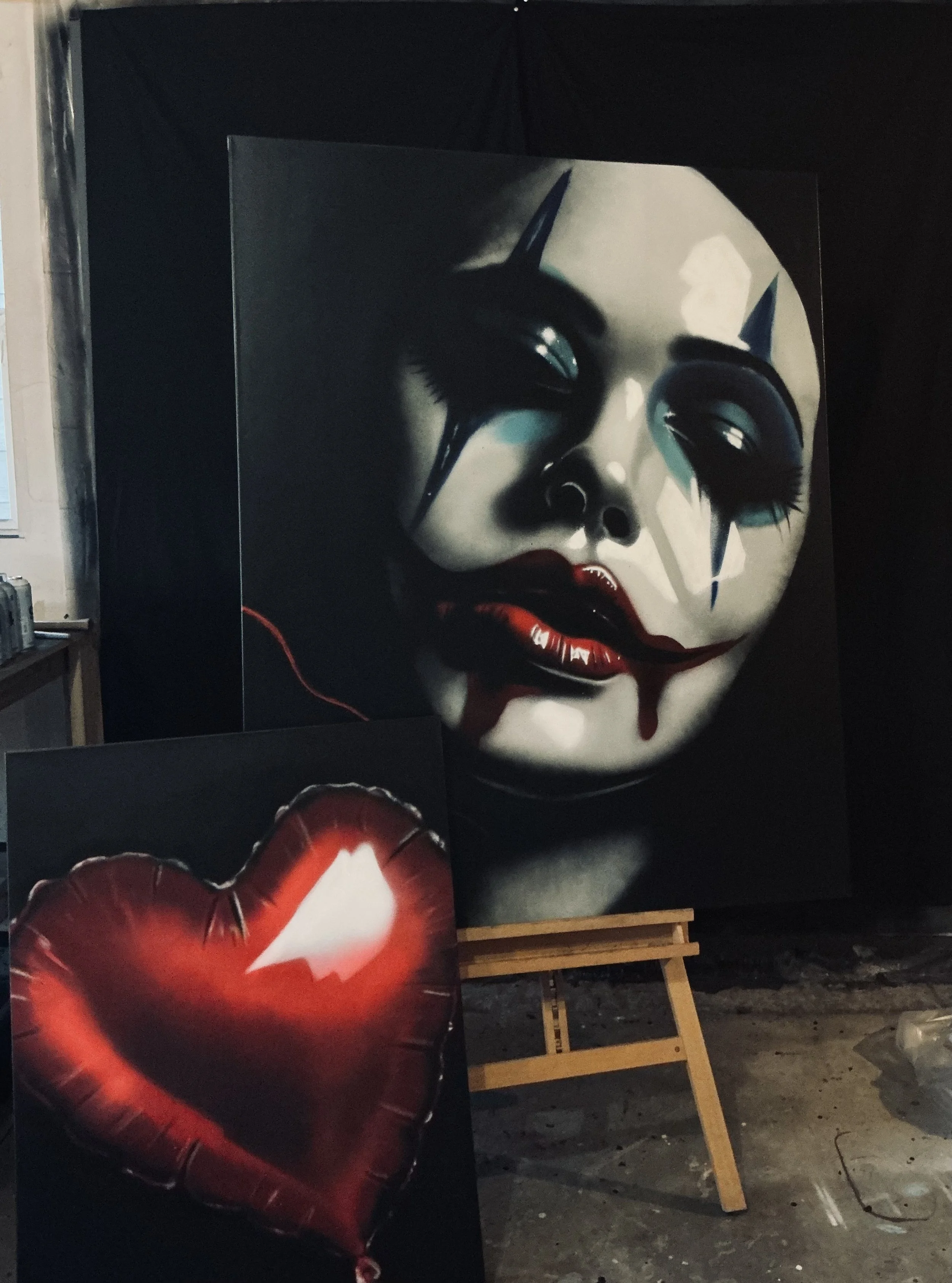 Heartbreak  |  48"x60” & 30"x40” Canvas  |  $2500