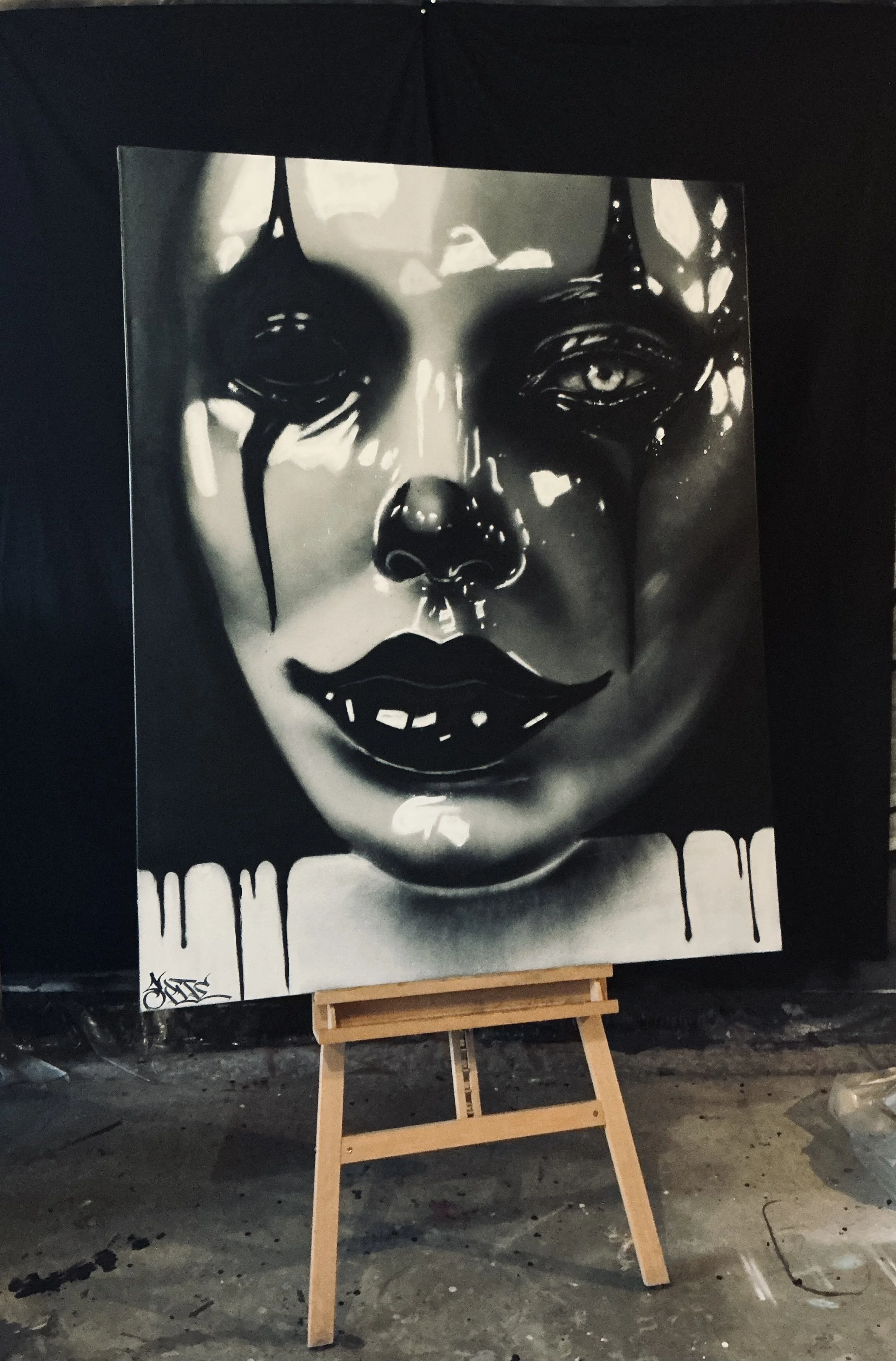 Drip  |  48"x60” Canvas  |  $1200