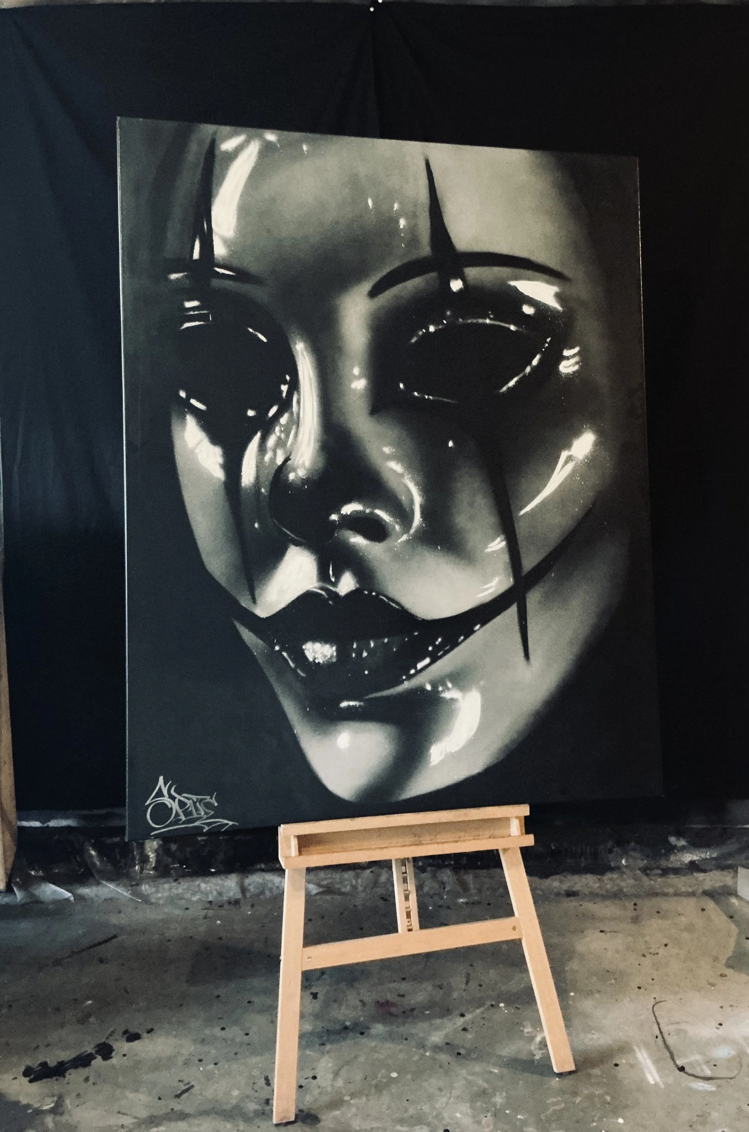 Untitled  |  48"x60” Canvas  |  $1200