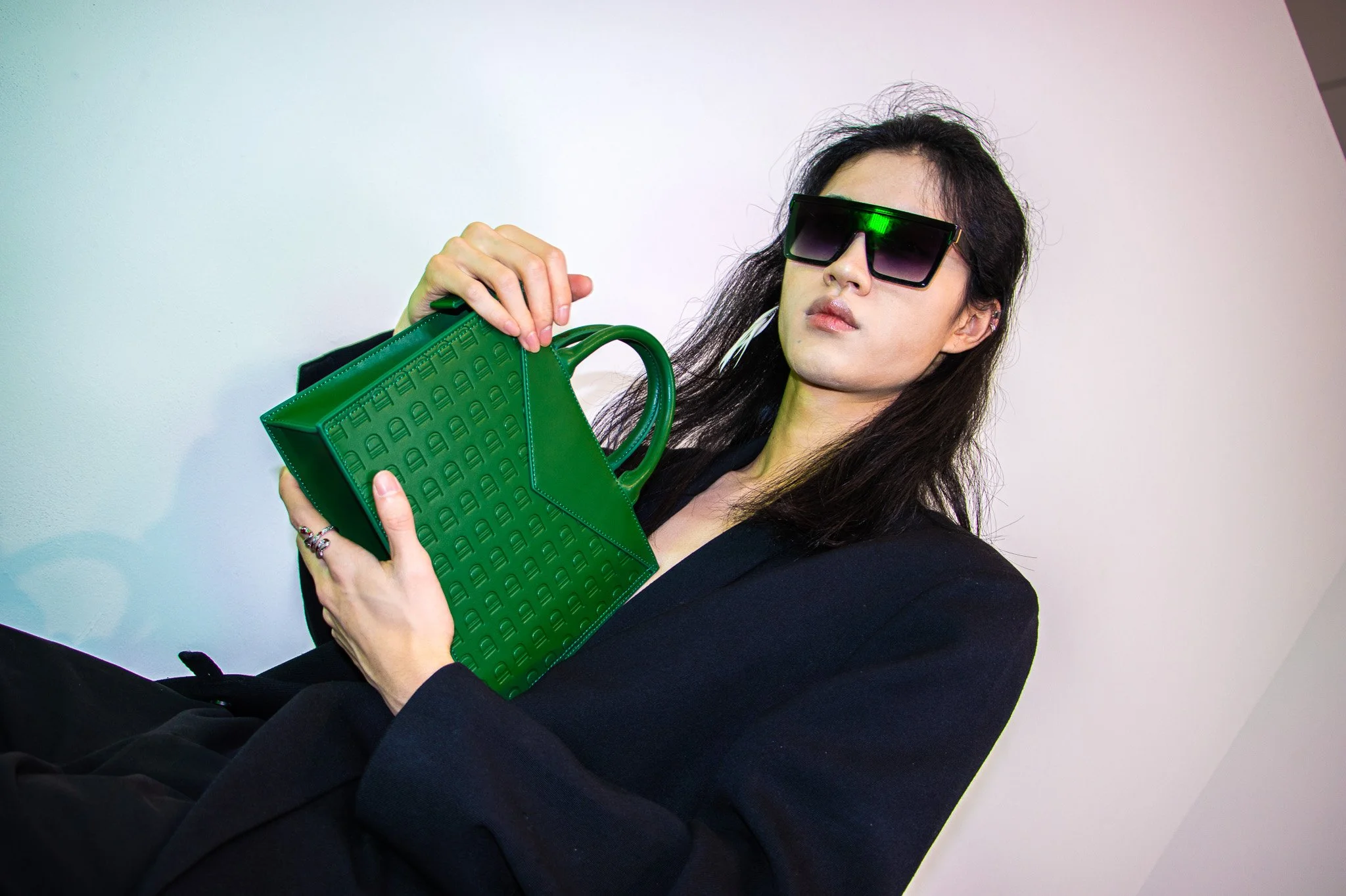Green 1975 Envelope Bag