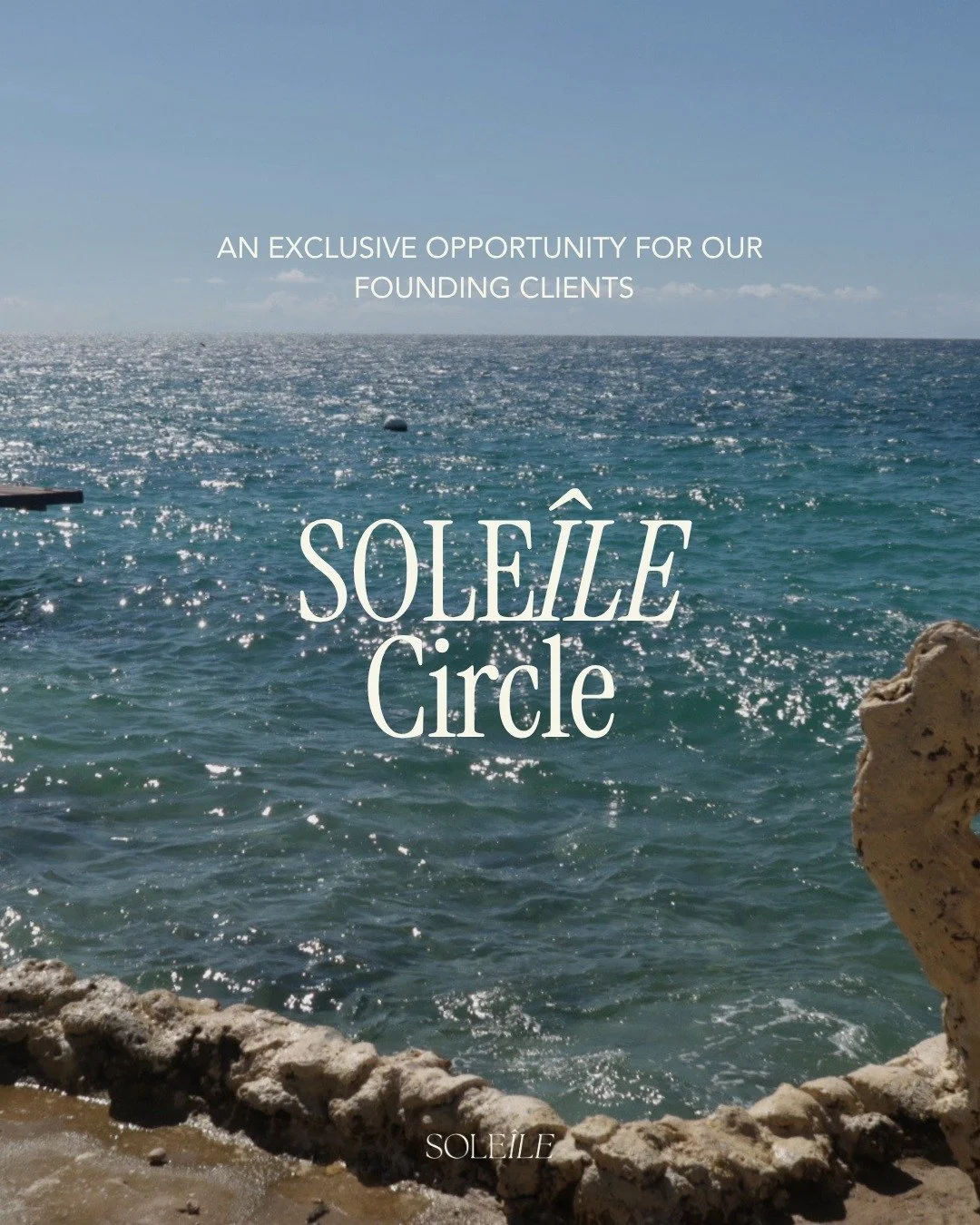 Travel has become increasingly standardized &mdash; the same places, the same itineraries, the same recommendations.

At SOLE&Icirc;ILE, we believe travel should feel more personal.

The SOLE&Icirc;ILE Circle is an exclusive opportunity for our first