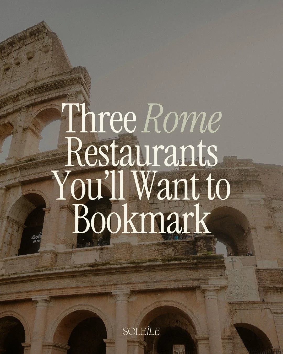 Rome's most rewarding tables aren't the ones with reservations opening six weeks in advance. Roscioli, Retrobottega, and Pianostrada each represent a different register of the city's food culture &mdash; precise, personal, and entirely indifferent to