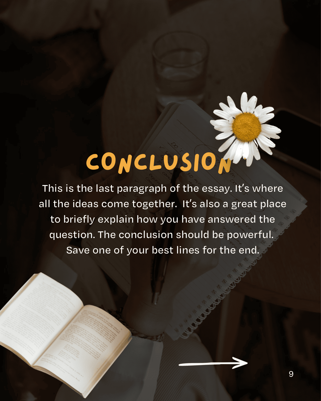Essay Writing Basics, P9.