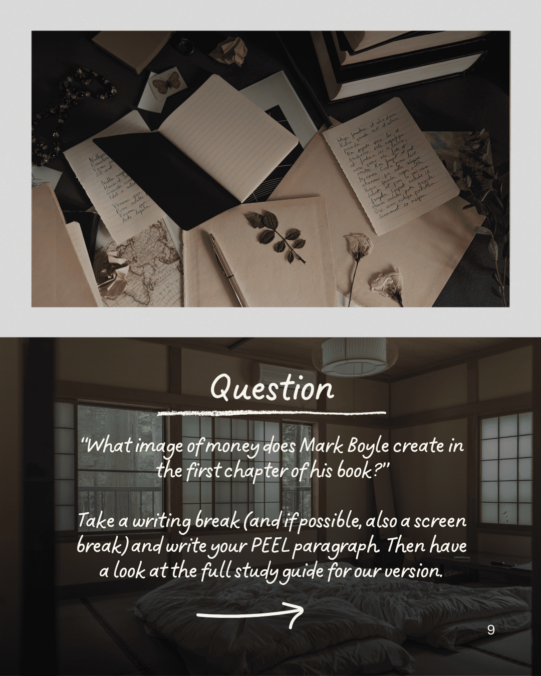 Peel paragraphs, part 2, page 9.