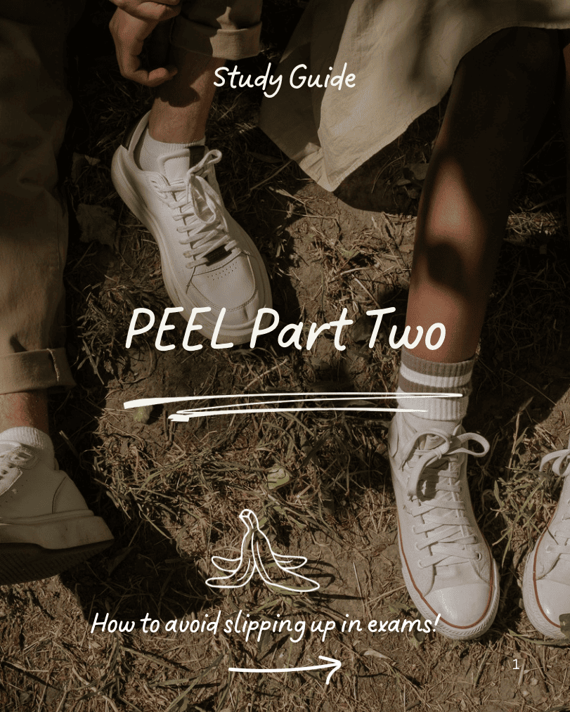 Peel paragraph guide part two, p1.