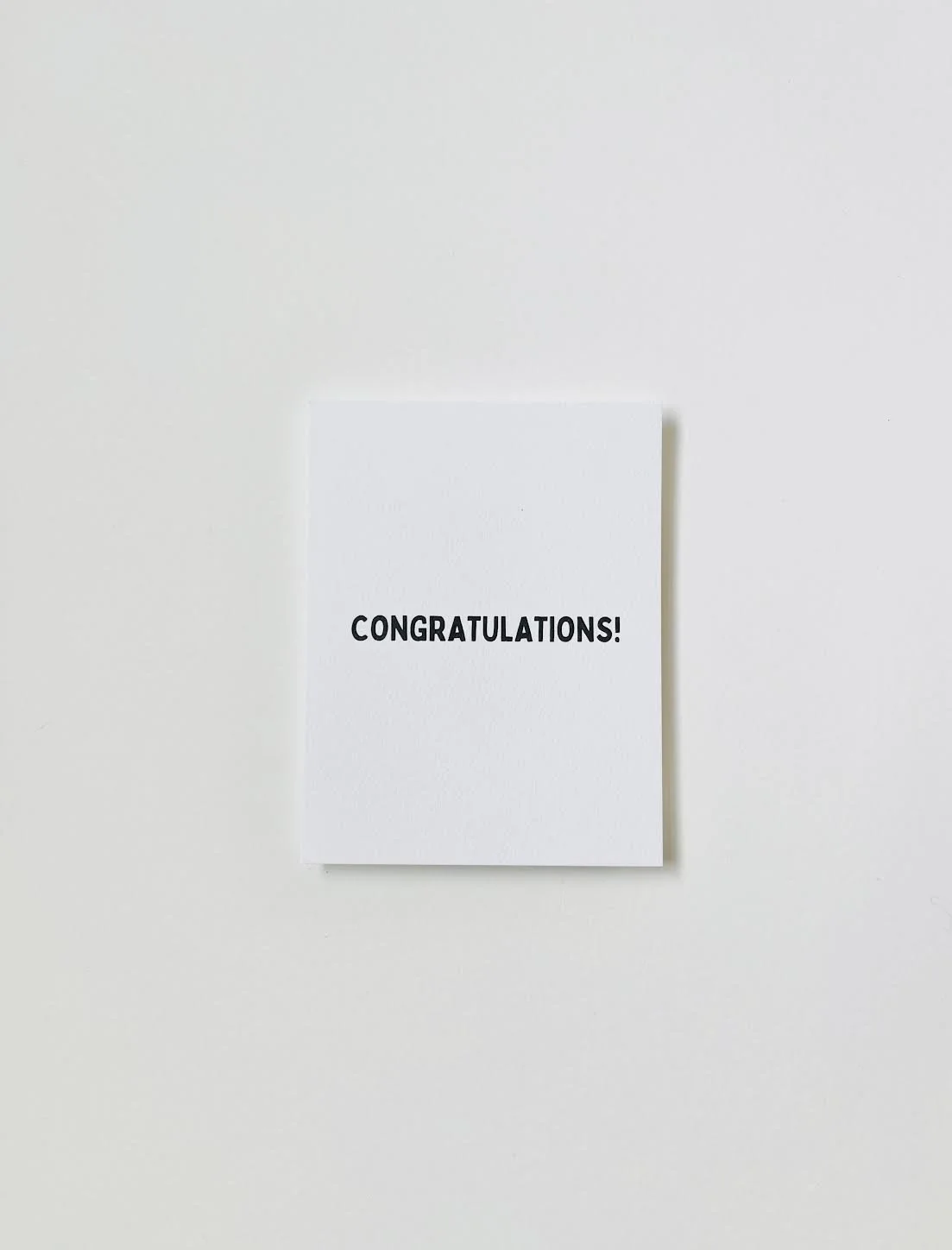 CONGRATULATIONS CARD SET