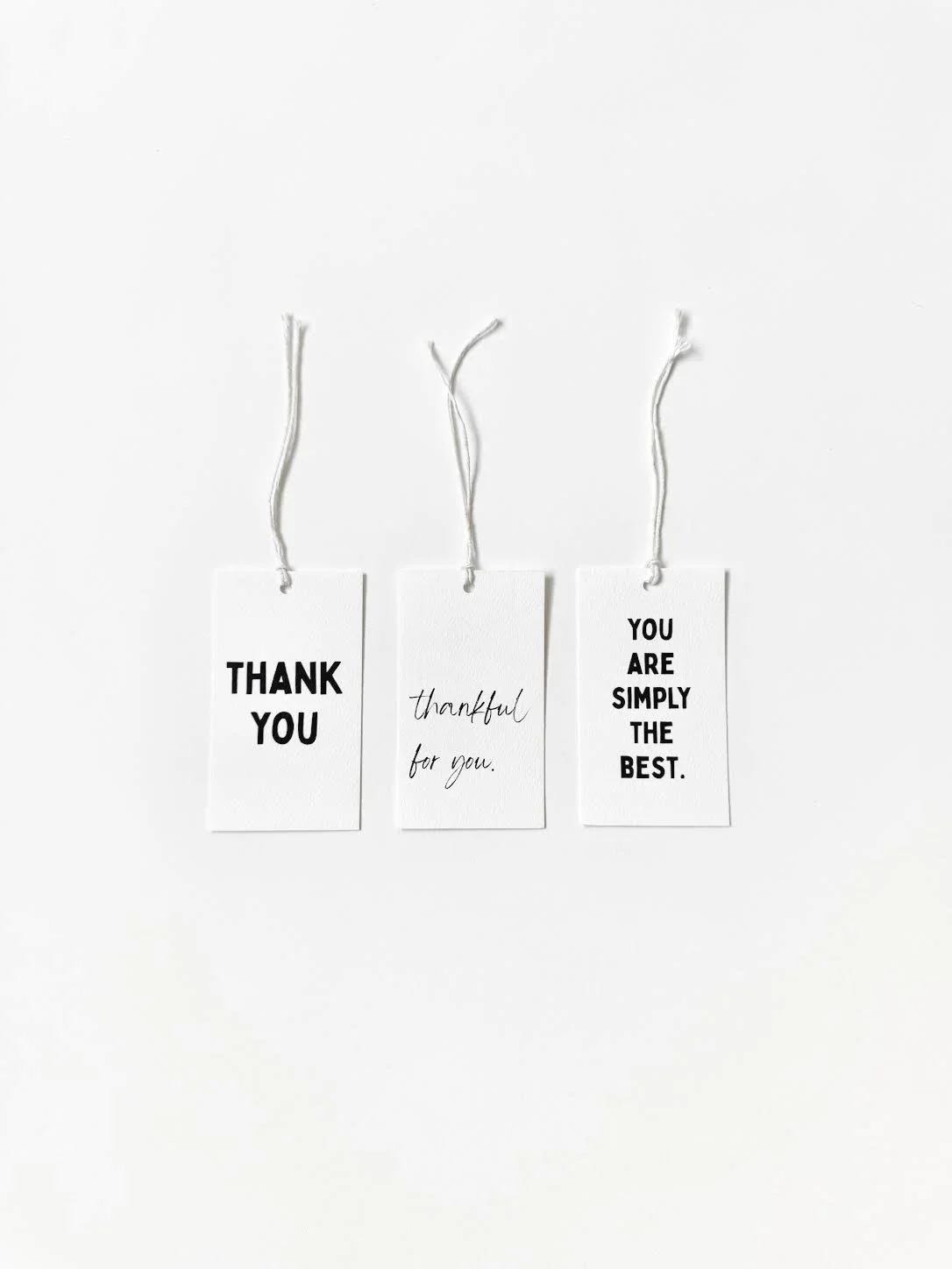 THANK YOU GIFT TAGS