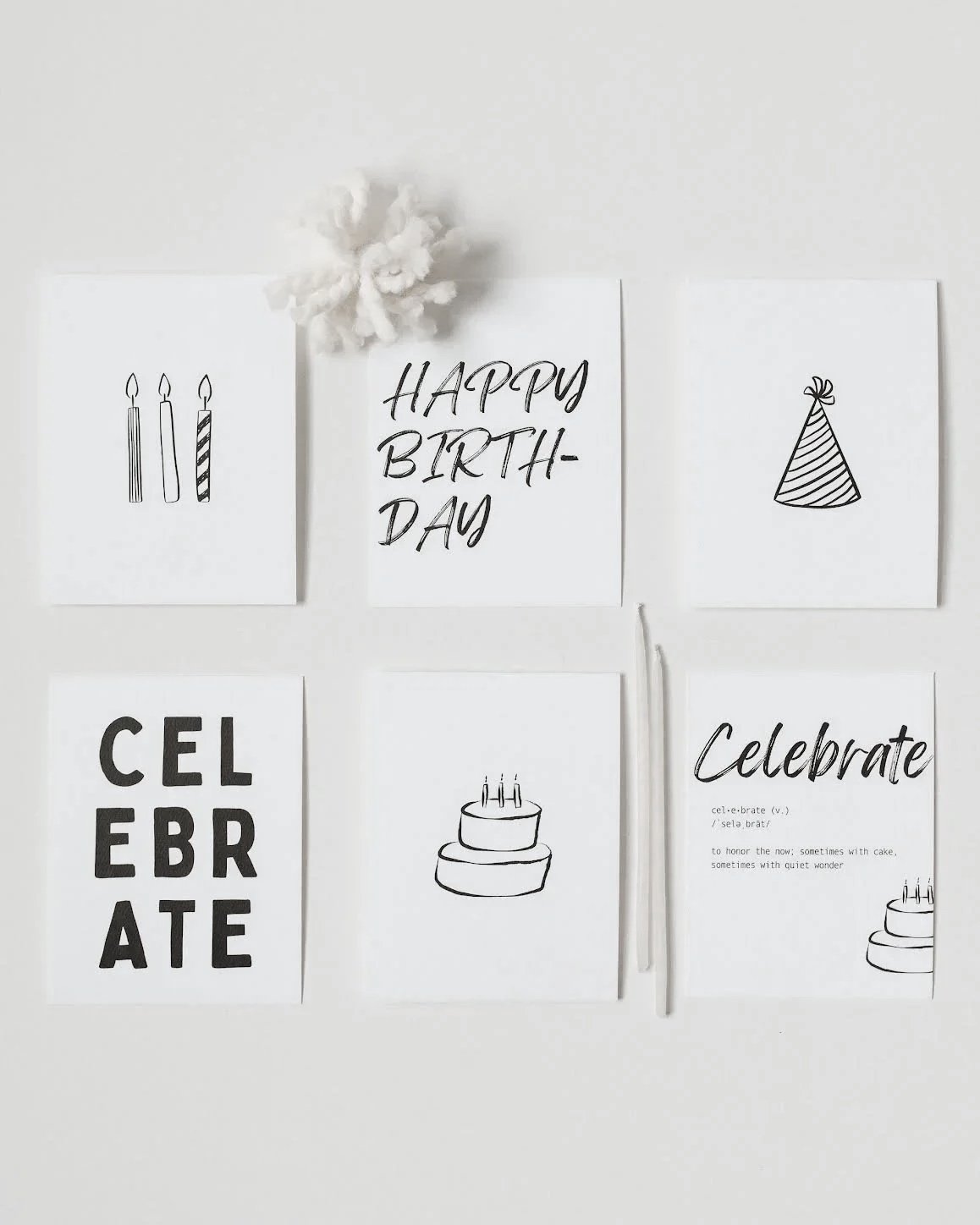 BIRTHDAY VARIETY CARD SET