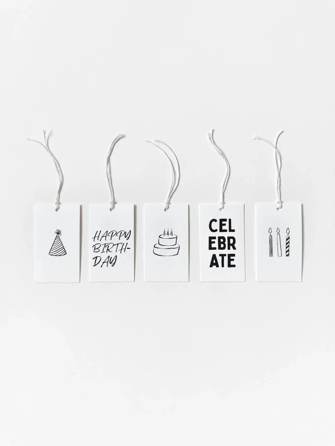HAPPY BIRTHDAY GIFT TAGS