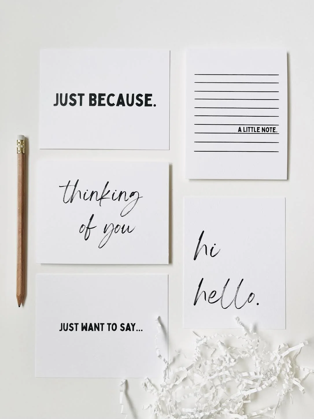 JUST BECAUSE VARIETY CARD SET