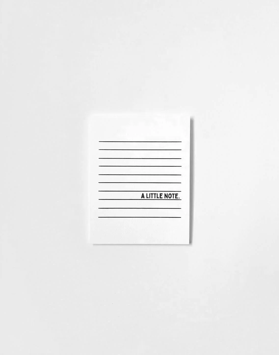 A LITTLE NOTE CARD SET