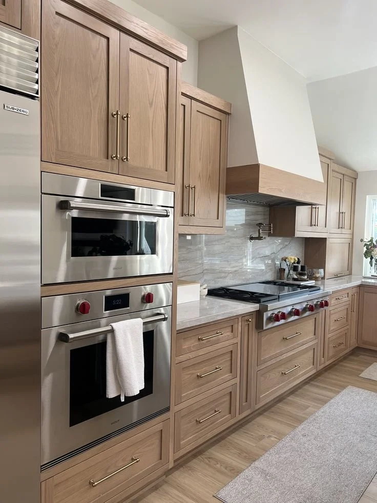 White oak kitchen cabinets #kitchen #kitchenremodel #whiteoakcabinets.jpeg