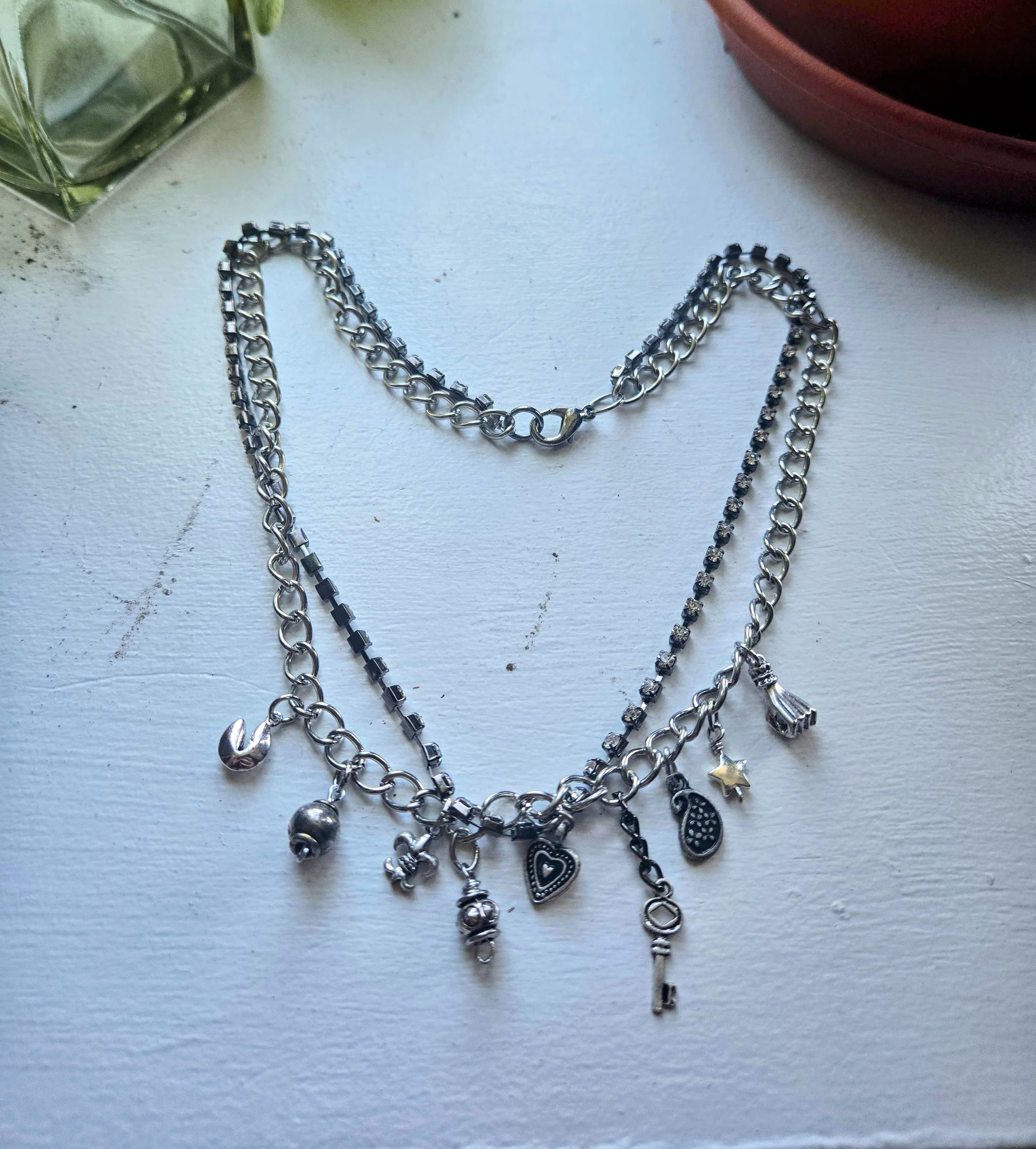Key to my heart Charm Necklace