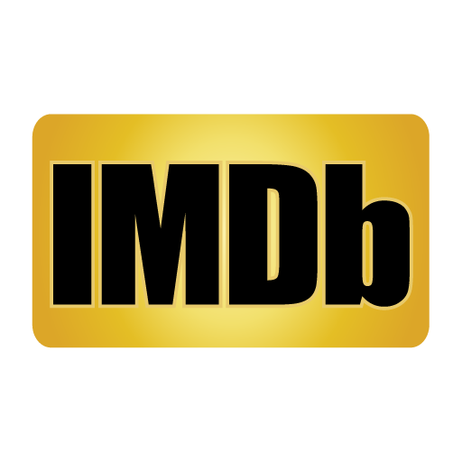 IMDb logo with yellow background and bold black letters.