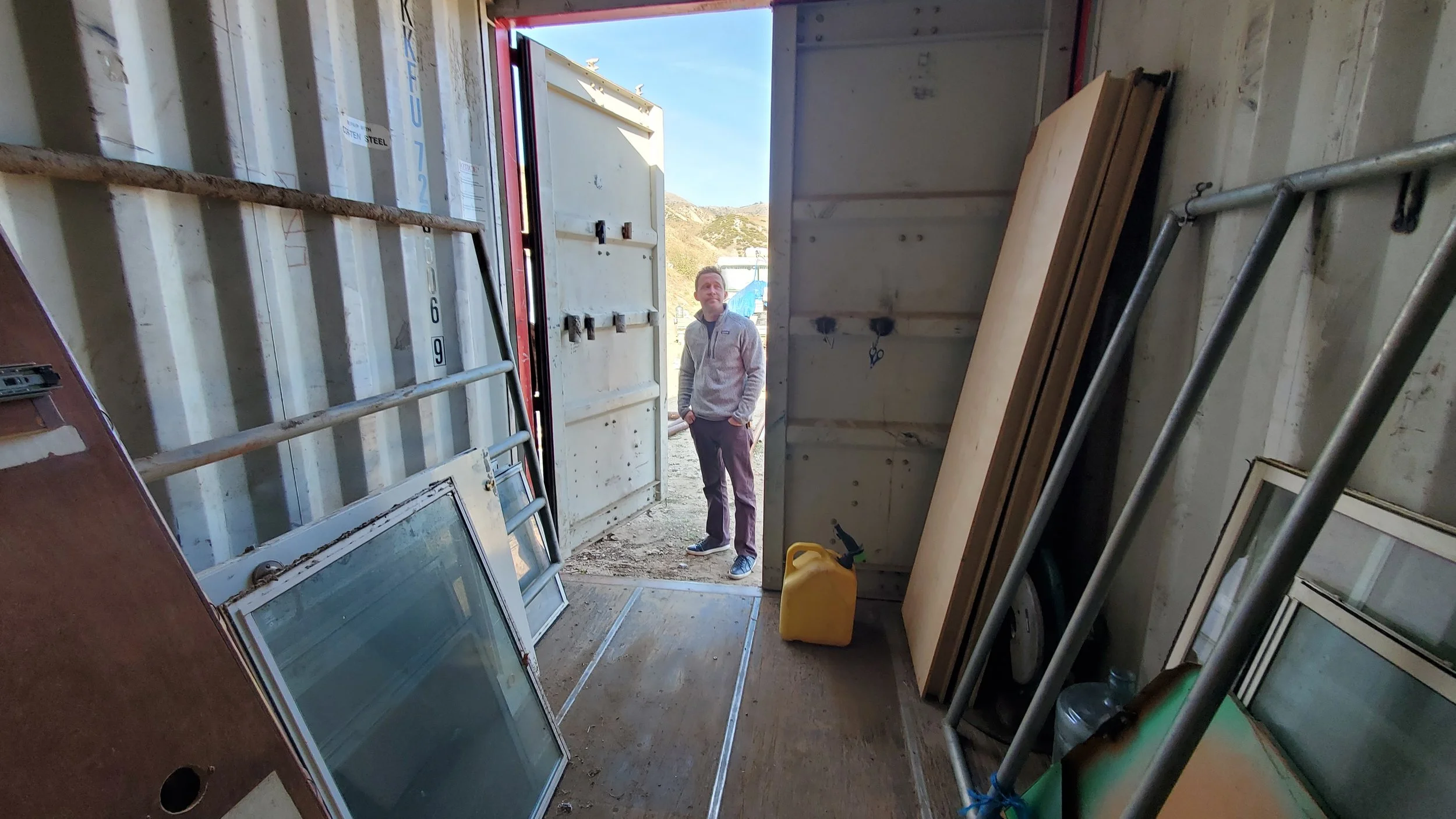 Production scouting set for 'Jackals' (2023).