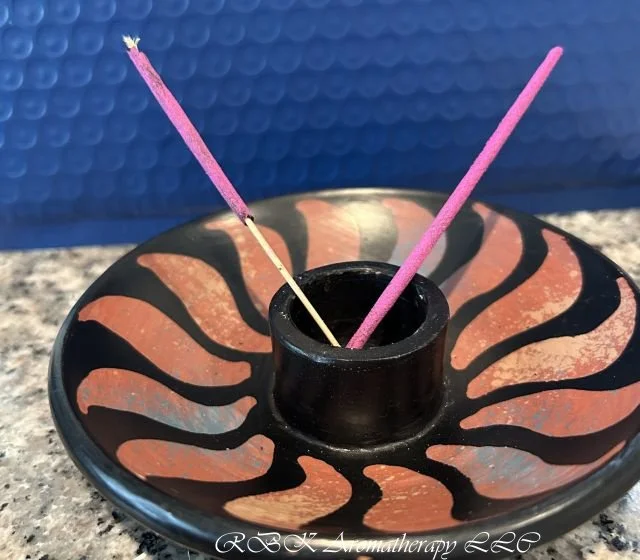 Artisan Made - Peruvian Ceramic Burner Handmade (Smudge stick, Incense, Palo Santo Wood burner)