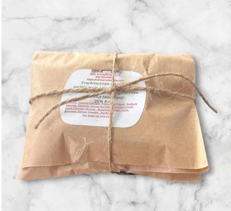 Frankincense Boswellia Soaps (4) different kinds)  with Boswellia carteri Boswellic Acid Extract Powder 35% plus assorted resin